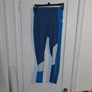 adidas Blue and Gray Leggings